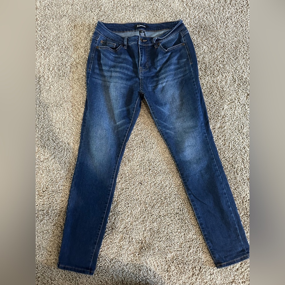 d. jeans Women's Dark Blue Skinny Jeans